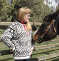 Berit's Double Hearts Sweater