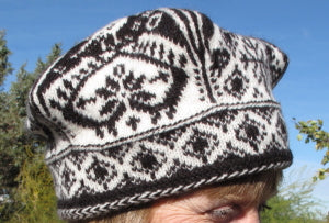 Berit's Double Hearts Hat