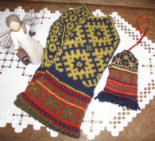 Latvian-Norwegian Mittens