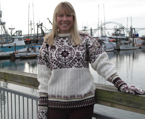 Quaker Sampler Sweater