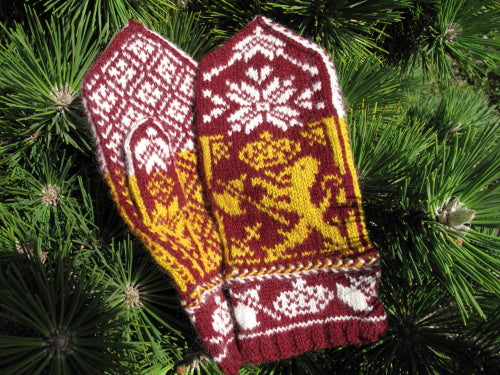 Shield of Norway Mittens