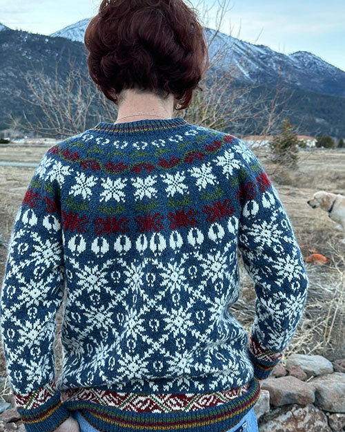 Reindeer Tracks Sweater