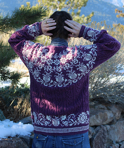 Twisted Tulips Sweater